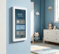 . Panneau intelligent pour maison connectée grand écran, Tuya WiFi Zigbee, capteur radar, activation par lumière, application Tuya, Alexa, Google Voice