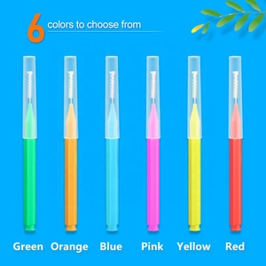 Iso-מוכר פרטי תווית ניילון שיניים מברשת בין-דנטלי מברשת שיניים למבוגרים נקי שיניים תכונה - Product Image 2