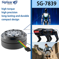 Réducteur cycloïdal de précision pour actionneur robotique, couple élevé, faible jeu, 20 Nm, 48 tr/min, 36 V