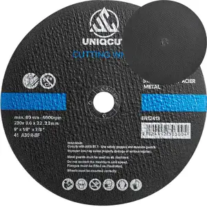 Gold Supplier Type 41/42 230x3.0x22.23mm 9In Cutting Disc