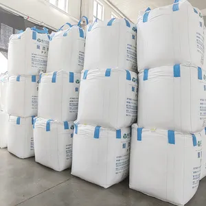 Saco grande personalizado de polipropileno tecido pp de 1 tonelada 2 toneladas fibc saco enorme 1000kg 1.5 ton 1500kg para embalar grãos de milho milho