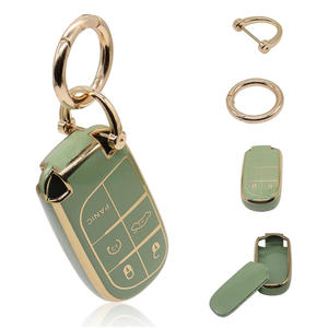 เคสกุญแจรถจี๊ป Kunasi Elegance วัสดุ TPU นุ่ม ป้องกันเต็มรูปแบบ สำหรับกุญแจสมาร์ทคีย์ รุ่น 3/4/5 ปุ่ม - Product Image 3