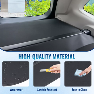 Cubierta de Carga para <span class=keywords><strong>Audi</strong></span> <span class=keywords><strong>Q7</strong></span> 2016-2025, Cubierta Retráctil para <span class=keywords><strong>Maletero</strong></span>, Protector de Seguridad para Equipaje, Pantalla de Carga Negra - Product Image 5