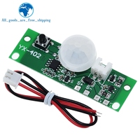 3.7V bricolage panneau de lampe solaire capteur de contrôle Module de veilleuse Module de contrôleur infrarouge corps humain Induction carte de Circuit solaire