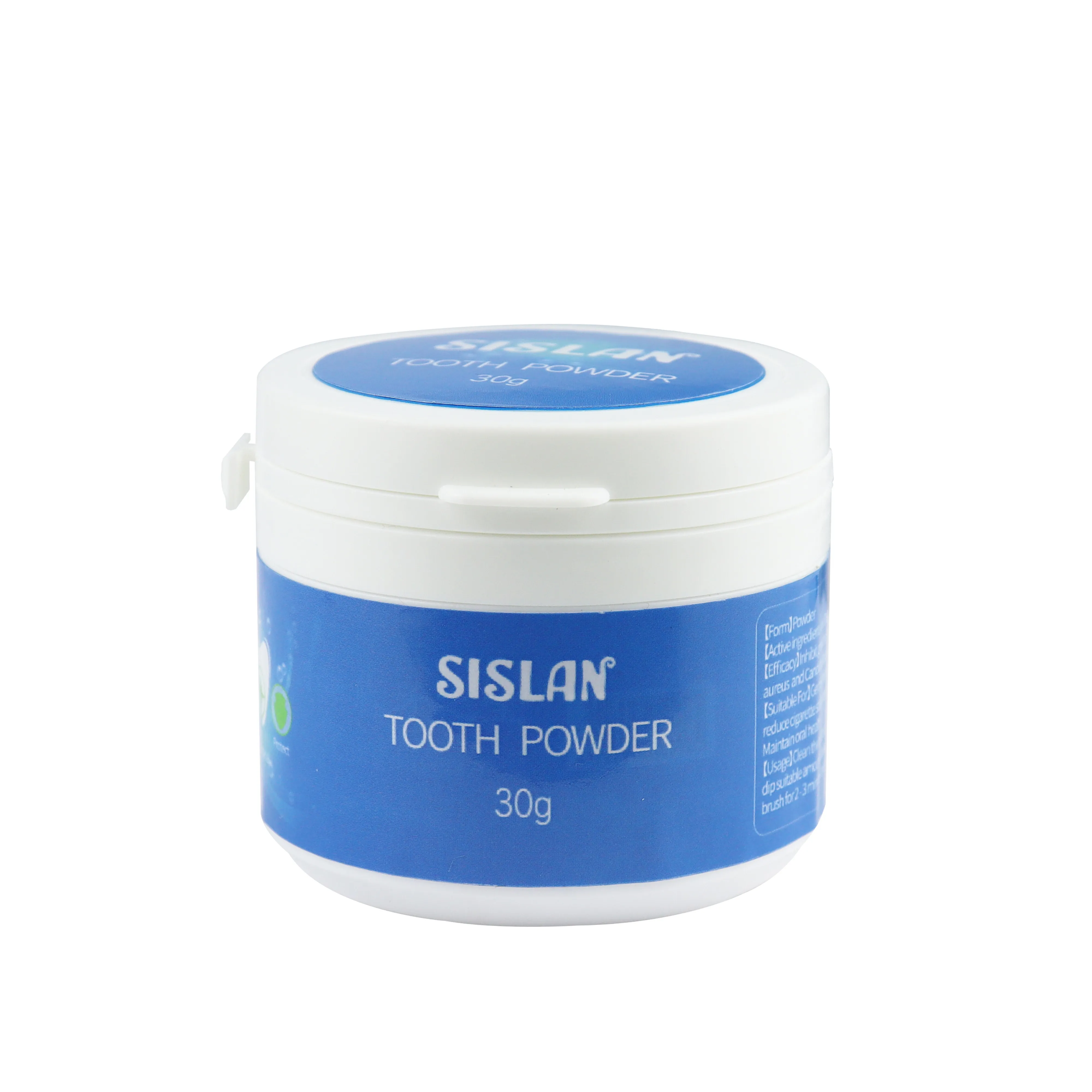 उच्च ग्रेड फैक्टरी मूल्य नई Sislan 30G दांत पाउडर व्हाइटनर ब्रांडों