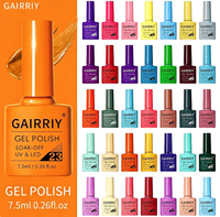 GAIRRIY Marque Privée Vernis à Ongles Gel UV LED 7,5 ml – Une Bouteille, Une Couleur – 80 Modèles de Couleurs – Extension d'Ongles Professionnelle – Vente en Gros – Logo Personnalisé