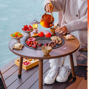 Collection d'ustensiles <span class=keywords><strong>de</strong></span> cuisine complète <span class=keywords><strong>de</strong></span> nouveau style pour <span class=keywords><strong>la</strong></span> maison et <span class=keywords><strong>la</strong></span> table <span class=keywords><strong>de</strong></span> camping en plein air avec cuisinière à barbecue ustensiles <span class=keywords><strong>de</strong></span> cuisson à thé entourant <span class=keywords><strong>la</strong></span> cuisinière - Product Image 1