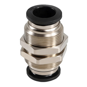 Pneumatic <b>Quick</b> Connect Coupler 4 6 8 10 12mm Straight Through Copper Plastic <b>Connector</b> For Air Hose Fitting - Product Image 1