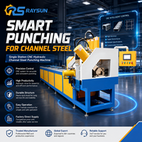 Machine de découpe et de poinçonnage industrielle hydraulique pour profilés métalliques perforés de Chine - Prix compétitif