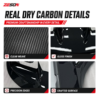Kit de Carrocería Completo de Fibra de Carbono Seca Estilo MSY de ZESON para Ferrari SF90 Stradale Spider 2020+