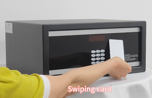 Caja Fuerte Inteligente con Aplicación TTLock, 4 Métodos de Desbloqueo (Aplicación+Contraseña+Tarjeta+Llave), Totalmente de Acero, Caja de Seguridad para Hotel, Oficina, Apartamento - Product Image 2