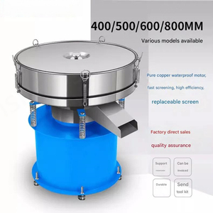 Máquina Tamizadora Circular Motorizada Vibratoria de Acero Inoxidable Pequeña de Alta Calidad para Tamizar Harina y Polvo - Product Image 4