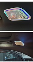 Untuk Mercedes Benz S W223 Series Auto Full-range Speaker atap 64 warna Speaker langit-langit atap lampu sekitar lampu klakson langit-langit mobil