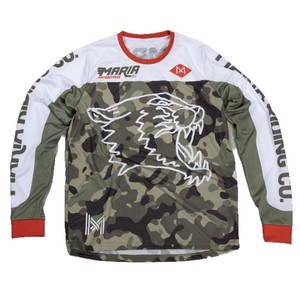 Nuevo Traje de Motociclismo Casual Retro para Hombre y Mujer, Marca <span class=keywords><strong>Maria</strong></span>, para Verano, Manga Larga, Transpirable, de Poliéster, con Estampado de Montaña - Product Image 1