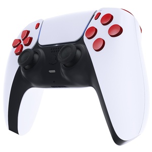 Botones Personalizados para Control de PS5, Juego Completo en Rojo Pasión, D-pad, R1, L1, R2, L2, Triggers, Share, Options, para Controles BDM-030/040/050 - Product Image 5