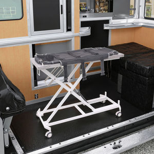 Chariot de soins d'urgence pour petit animal civière pliable pour chien <span class=keywords><strong>Table</strong></span> de soins mobile à <span class=keywords><strong>roulettes</strong></span> <span class=keywords><strong>Table</strong></span> de transport vétérinaire d'urgence - Product Image 4