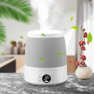 new arrival 5500ml foldable ultrasonic air humidifier diffusers aromatherapy led for home