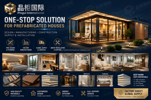 Casa Prefabricada Plegable <span class=keywords><strong>de</strong></span> 40 Pies del Fabricante Chino, Casa <span class=keywords><strong>de</strong></span> Madera <span class=keywords><strong>de</strong></span> Lujo <span class=keywords><strong>de</strong></span> 4 Dormitorios, Casas Prefabricadas Económicas - Product Image 5