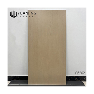 Carreaux d'intérieur Carreaux de sol en bois de haute qualité glaçure finement sculptée Salon Salle à manger Cuisine Carreaux de sol en céramique - Product Image 6