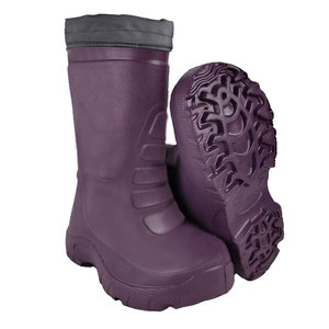 איכות גבוהה העליון קל משקל חורף חם קר עמיד ללא החלקה על מגפי גשם עבור עובדים - Product Image 1