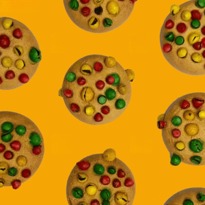 Galletas de Chocolate con Chispas Coloridas Hechas a Mano de Primera Calidad, con un Rico Sabor a Mantequilla, Abundantes Chispas de Chocolate, Deliciosas Galletas de Postre - Product Image 1
