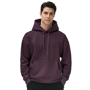 Sudaderas con Capucha Vintage Personalizadas de Fabricante, de Gran Tamaño, para Hombre, con Pedrería, Lavado Ácido - Product Image 1