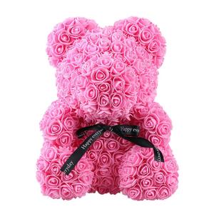 Oso de Rosas de 15 cm, Regalo DIY para el Día de San Valentín, Oso de Peluche Rojo, Decoración Artificial, Regalos de Navidad para Mujeres, Regalo de San Valentín - Product Image 4