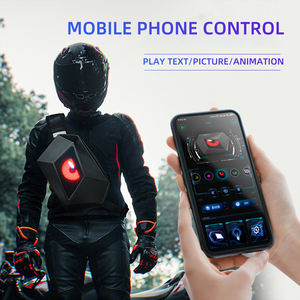 Borsa a tracolla per moto con schermo fai da te con schermo per moto da notte e cavaliere borsa a tracolla per ciclismo - Product Image 4