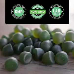 O Gummy OEM Ashwagandha apoia o aumento do humor, fornecendo energia a raiz de maca sem glúten orgânica vegetariana de extrato de sementes de plantas