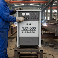 Soudeuse à gaz CO2 contrôlée par thyristor 500A haute performance NBC-500 pour la fabrication des métaux