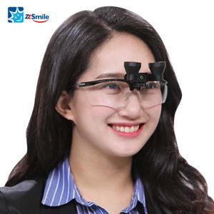 <span class=keywords><strong>Auto</strong></span> Focus Anti-Condens Lens Titanium Flip-Up Type Tandheelkundige Loepen 2.5X Dental Implant Chirurgische Serie - Product Image 4