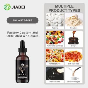 Compléments alimentaires en gros : Gouttes de Shilajit pour améliorer la fonction immunitaire des adultes – Fabricant OEM de vitamines - Product Image 5