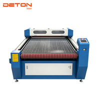 Machine de découpe laser CO2 pour tissus DETON 1626, alimentation automatique, vision panoramique, machine de découpe laser pour jouets en peluche