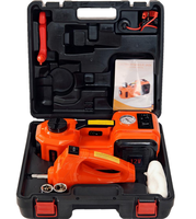 Cric de voiture électrique multifonctionnel DC 12V 5T avec compresseur et kit de clé électrique 3 en 1 Cric de voiture Outils de voiture