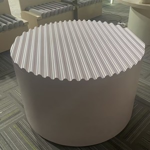 Vẻ đẹp cửa hàng nội thất hiển thị thiết kế đồ nội thất baber workstand với đầy đủ bọc gương bằng gỗ Màn hình hiển thị truy cập - Product Image 5