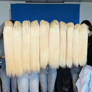 Parrucca 613 13x4/13x6 HD Trasparente per Capelli Umani Vergini Ondulati Biondi da 30 Pollici, Doppia Trama, Senza Colla - Product Image 1