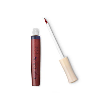 Brillo Labial Vegano Estimulador de Colágeno 43 Bordeaux con Purpurina, Bálsamo Hidratante y Voluminizador en Forma Líquida con Manteca de Karité, Aloe Vera y Péptidos - Product Image 1