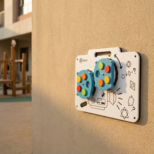 Tablero de Actividades Educativas PE y Lámina de Juego STEM con Formas - Efecto de Superposición, Aprendizaje al Aire Libre, Edades 2-13, Unisex - Product Image 1