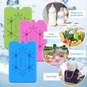 Hot Bán Tái Sử Dụng Gel Nhựa <span class=keywords><strong>Ice</strong></span> Cooler Hộp Gói Lớn Tái Sử Dụng <span class=keywords><strong>Ice</strong></span> Gạch Gói Cho Làm Mát Ăn Trưa Hộp Túi Giữ Thực Phẩm Tươi - Product Image 3