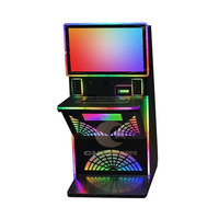 Machine de jeux tactiles d'armoire de jeu d'éclairage LED de paysage d'écran simple ou double de 27 pouces