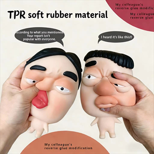 Muñeco de Cabeza Grande, Juguete Blandito de Rebote Rápido, Juguete Sensorial para Aliviar el Estrés y la Ansiedad, para Niños, Adolescentes y Adultos, Unisex - Product Image 3