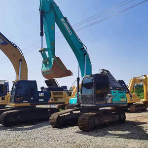 Excavadora de cadenas Kobelco SK200, modelo 2024, 90% nueva, alta potencia de excavación, origen Japón, componentes principales: motor, caja de cambios, bomba - Product Image 4