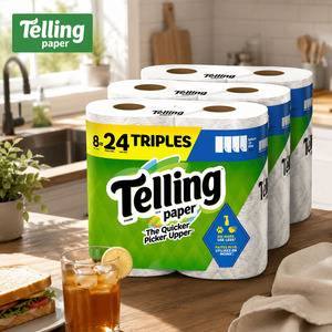 Papel Higiénico Biodegradable <span class=keywords><strong>Chino</strong></span> de 2/3 Capas, con Relieve, Extra Suave, para Baño, al por Mayor, de Calidad, con Impresión - Product Image 2