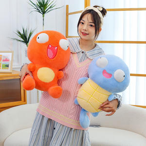 Peluche Collezionabili di Charmander, Squirtle e Pikachu, Giocattoli Morbidi di Cartoni Animati - Product Image 5