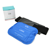 CSI OEM Compresse de gel réutilisable personnalisée pour micro-ondes, compresse chaude et froide