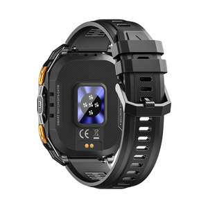 Tkyuan สมาร์ทวอทช์ GPS สำหรับผู้ชาย, สมาร์ทวอทช์2025กลางแจ้งเข็มทิศกีฬาสแตนด์บาย60วันตรวจตราสุขภาพอัตราการเต้นของหัวใจ - Product Image 6