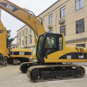 Precio bajo Alta calidad Usado Caterpillar 320C Excavadora hidráulica sobre orugas Original Cat 320 330 340 Equipo mecánico - Product Image 1