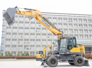 XE160W 15ton Excavatrice à roues Vente Excavatrice hydraulique haute performance Machine de construction - Product Image 2
