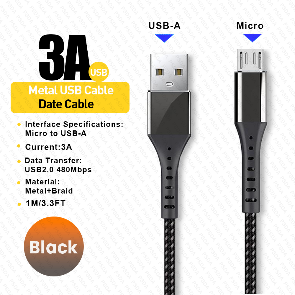 Micro USB --- Noir (UCB063)