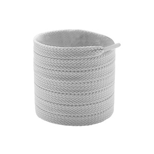 Lacci per Scarpe Intrecciati a Doppio Strato NB, Spessore 0,9 cm, Nero e Bianco, per Sneakers e Scarpe Casual, Vendita all'Ingrosso - Product Image 5